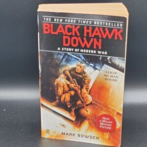 BLACK HAWK DOWN by Mark Bowden Nonfiction Military History Paperback Novel Book
